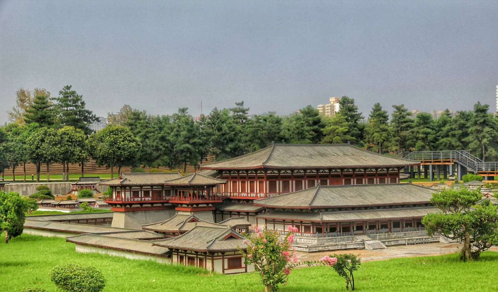 大明宫复原模型